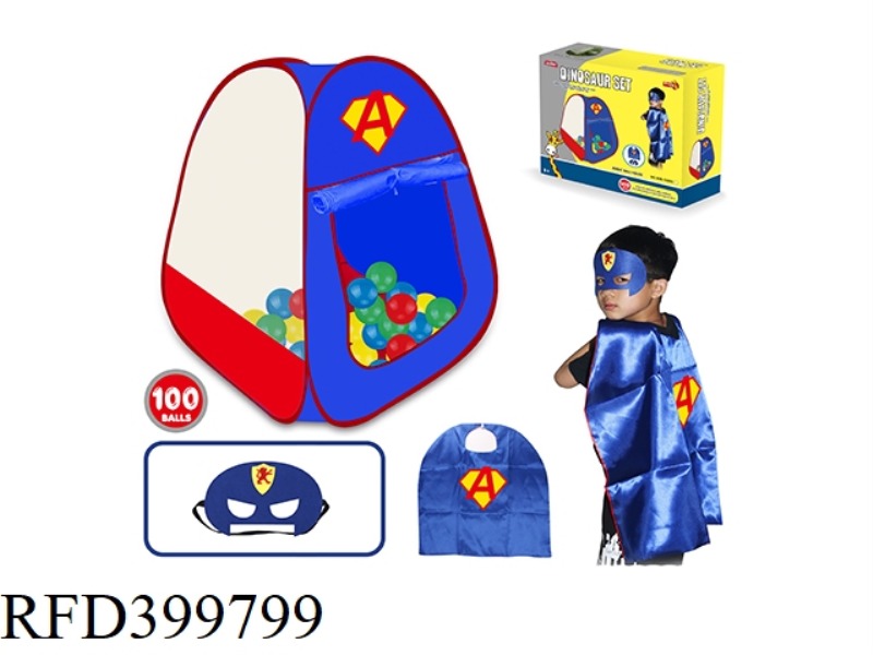 TENT HERO SUIT WITH 100PCS OCEAN BALL