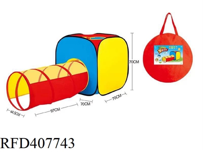 TWO-IN-ONE CLIMBING TUBE CHILDREN'S TENT