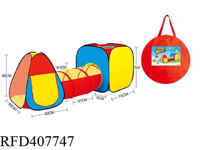 THREE-IN-ONE CLIMBING TUBE CHILDREN'S TENT