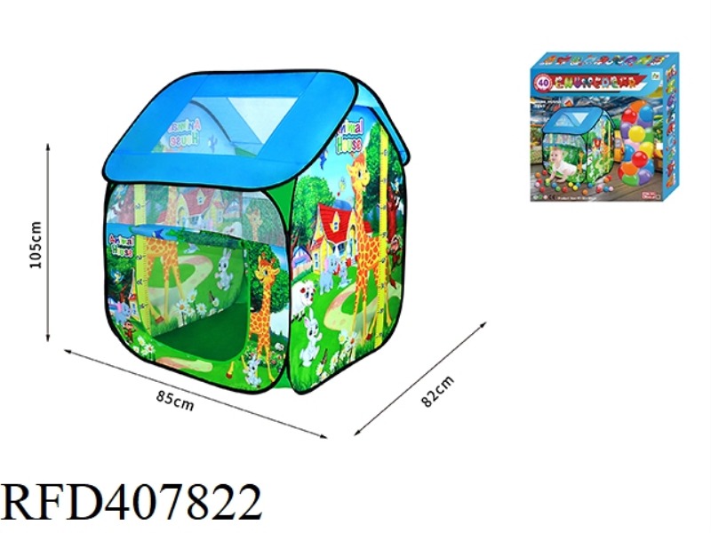 GIRAFFE HOUSE +40 BALLS