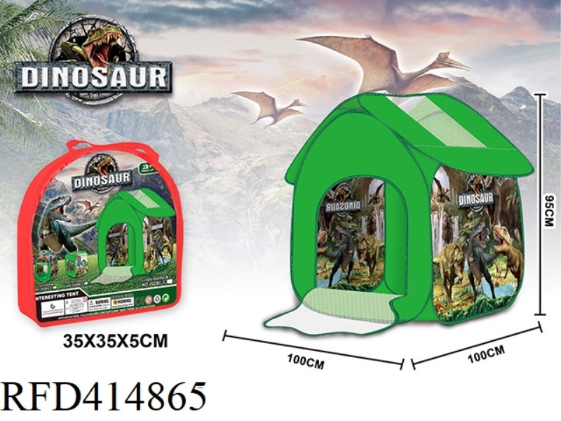 FOREST DINOSAUR HOUSE TOY TENT