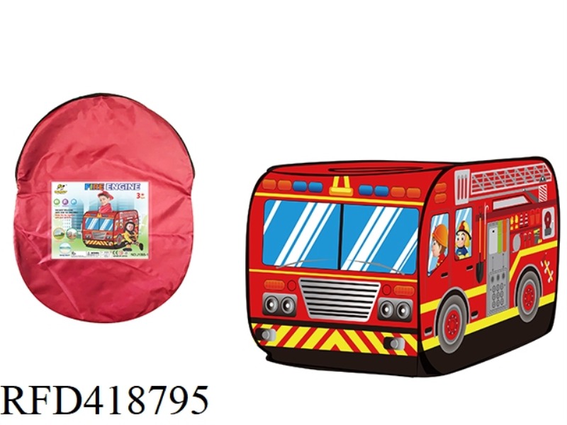 CHILDREN'S FIRE BUS CAR TENT