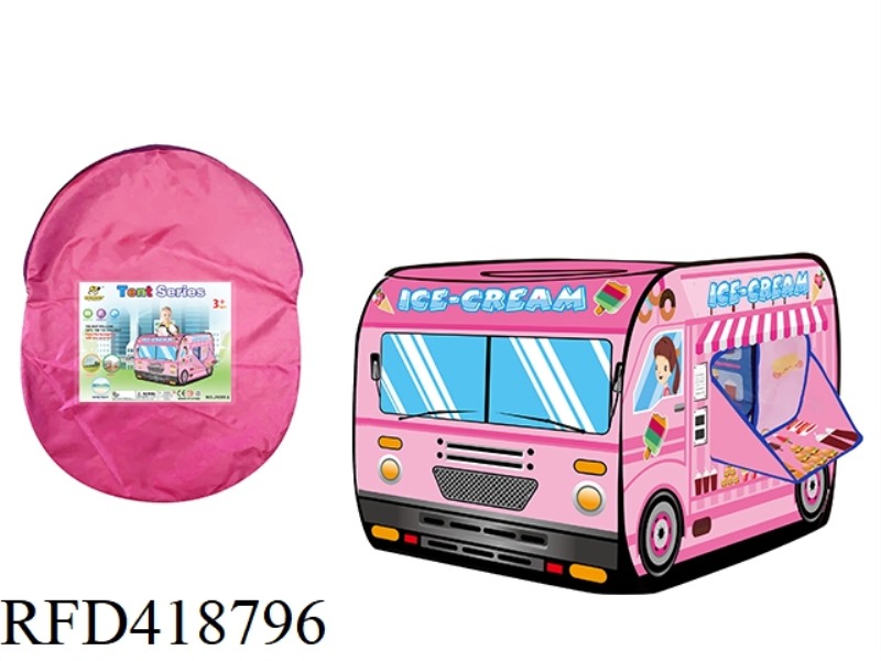 CHILDREN'S BUS ICE CREAM CAR TENT