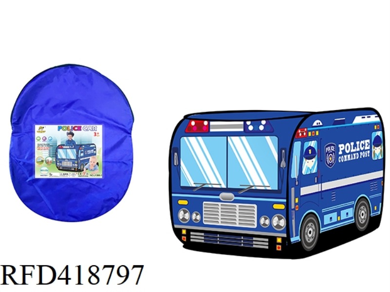 CHILDREN'S BUS POLICE CAR TENT