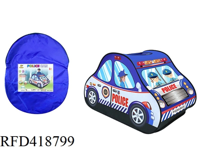 CHILDREN'S POLICE CAR TENT
