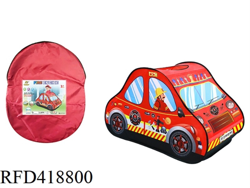 CHILDREN'S FIRE CAR TENT