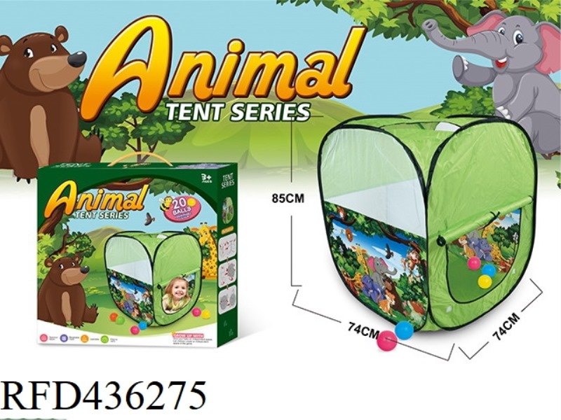 ANIMAL SQUARE TENT
