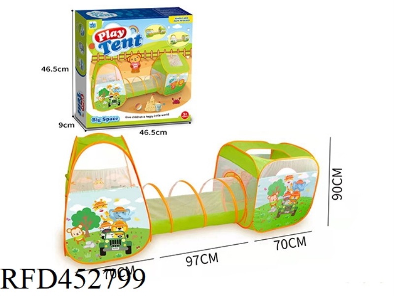 ZOO THREE-IN-ONE TENT