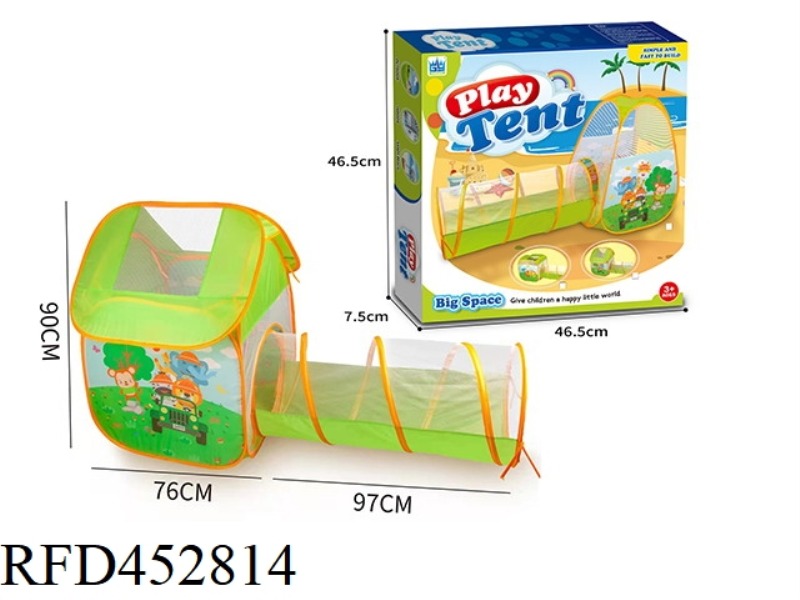 ZOO 2-IN-1 PLAYHOUSE