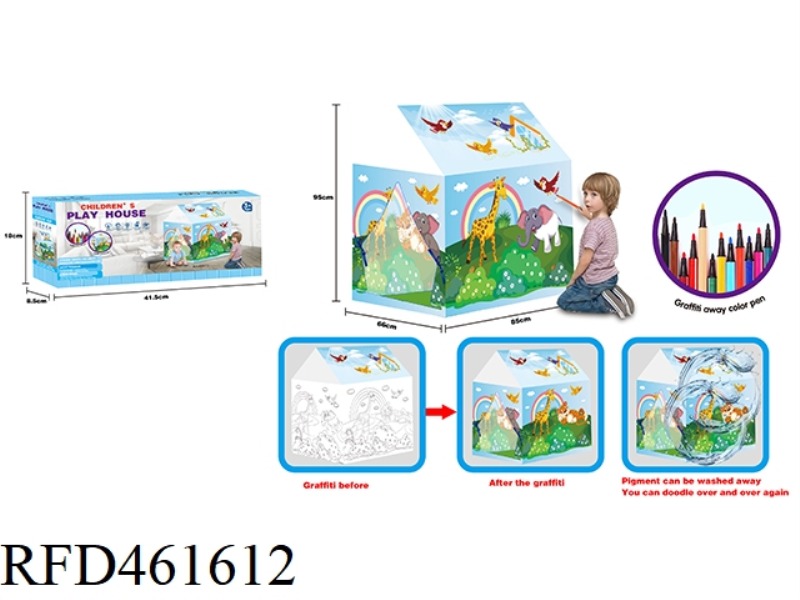 ANIMAL DOODLE TENT