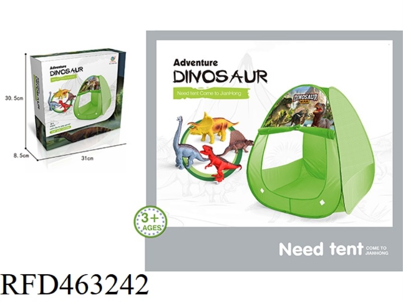 DINOSAUR TRIANGLE TENT