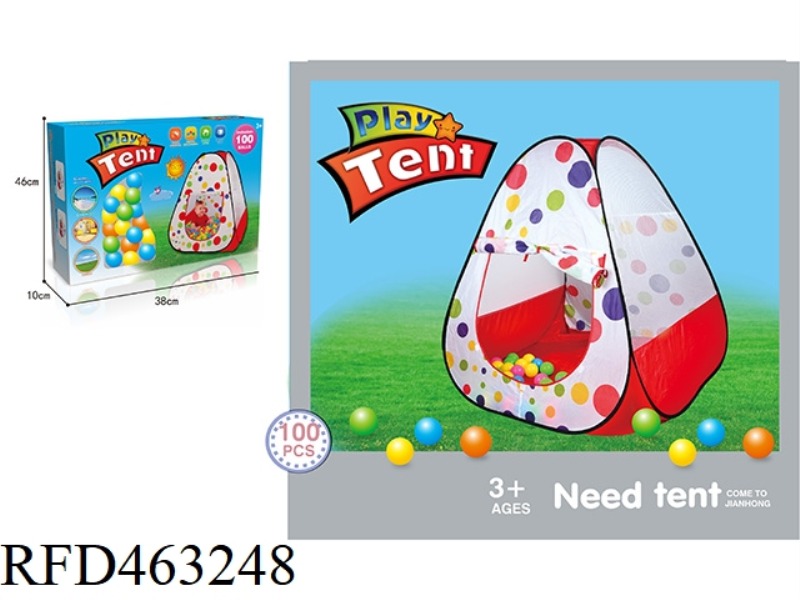 DOT BIG TRIANGLE TENT 6.0 BALLS 100