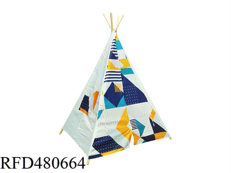 3D GEOMETRIC INDIAN TENT