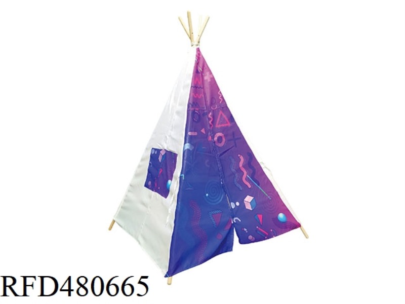3D GEOMETRIC INDIAN TENT