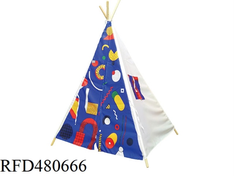 3D GEOMETRIC INDIAN TENT