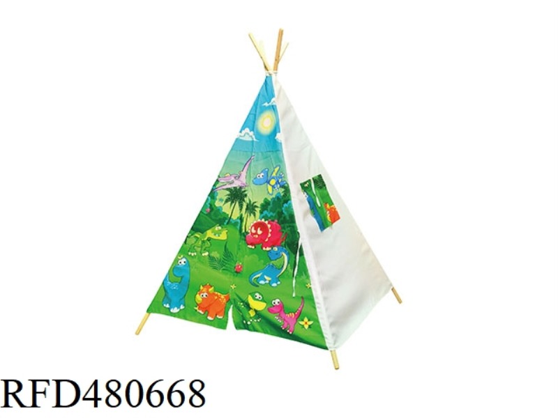 3D DINOSAUR INDIAN TENT