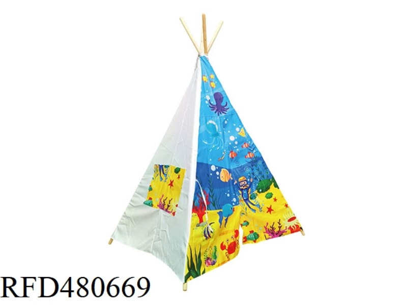 3D SUBMARINE INDIAN TENT