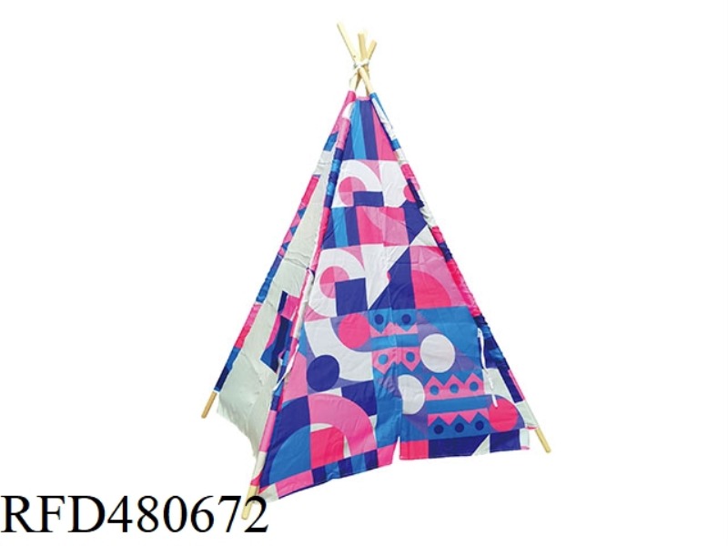 3D GEOMETRIC INDIAN TENT