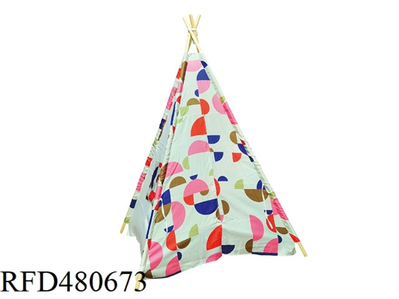 3D GEOMETRIC INDIAN TENT