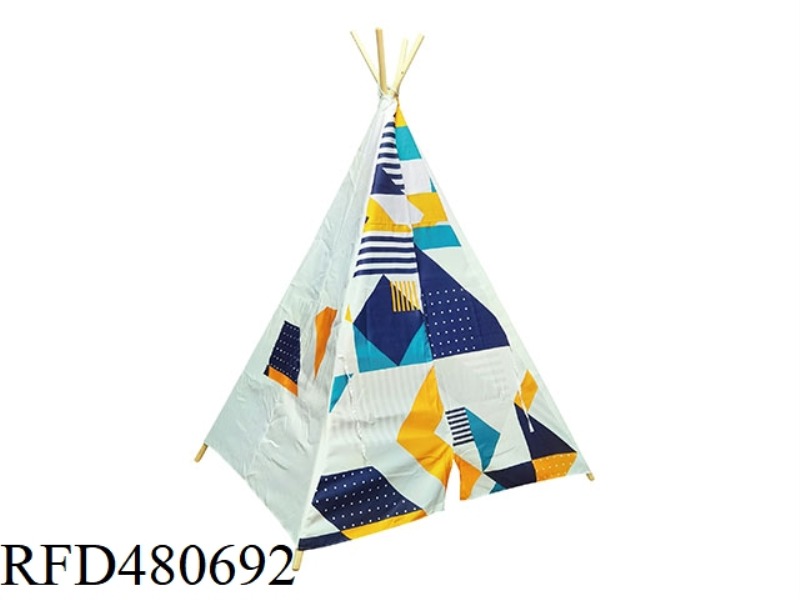 3D GEOMETRIC INDIAN TENT
