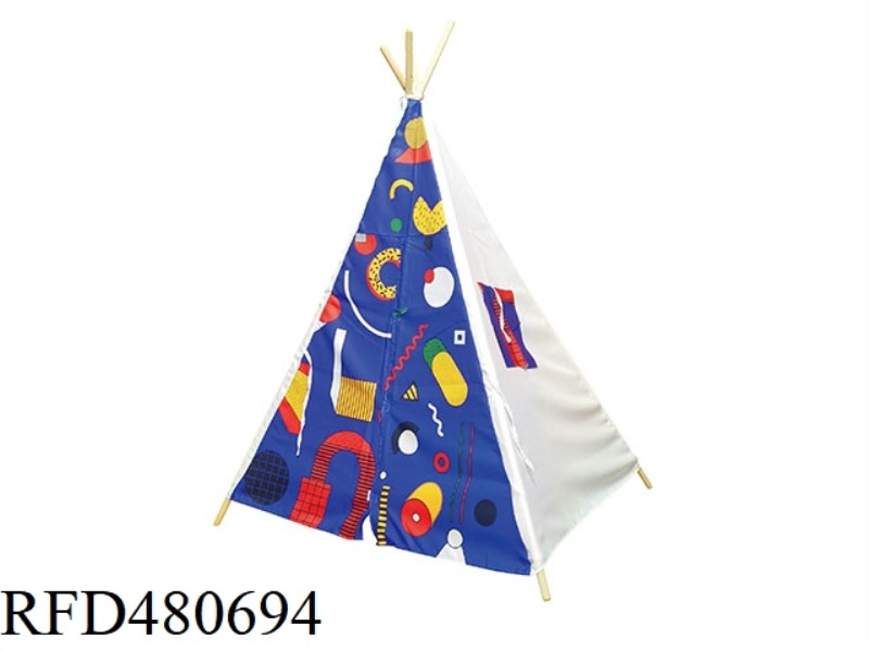 3D GEOMETRIC INDIAN TENT