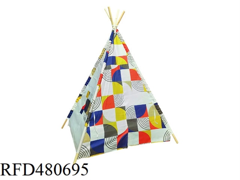 3D GEOMETRIC INDIAN TENT