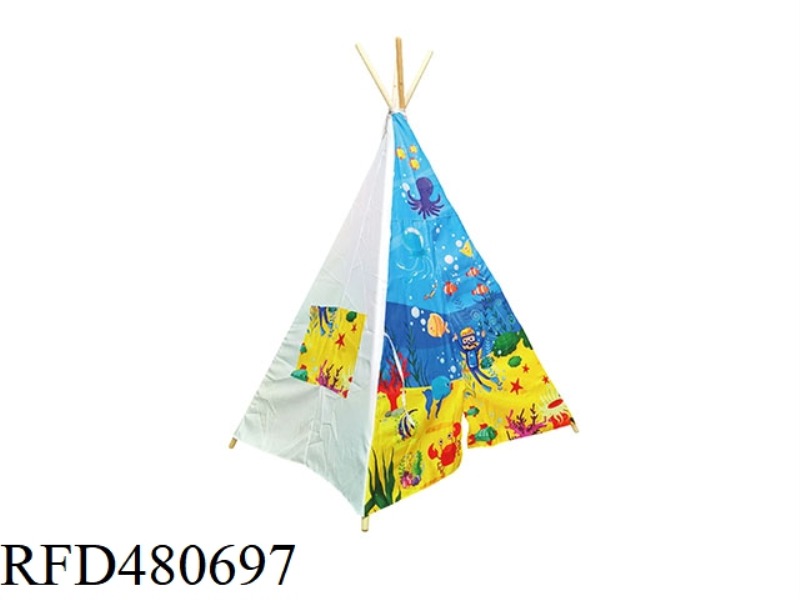 3D SUBMARINE INDIAN TENT
