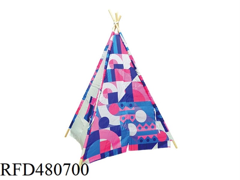 3D GEOMETRIC INDIAN TENT
