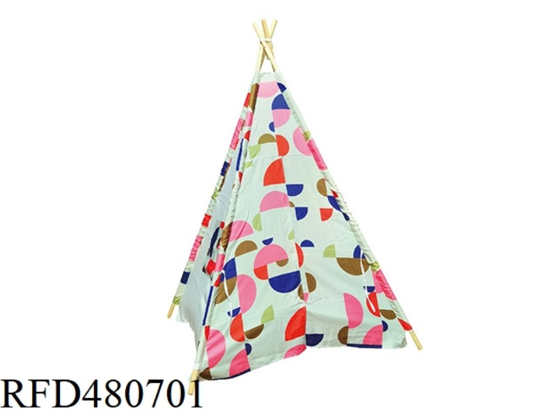 3D GEOMETRIC INDIAN TENT