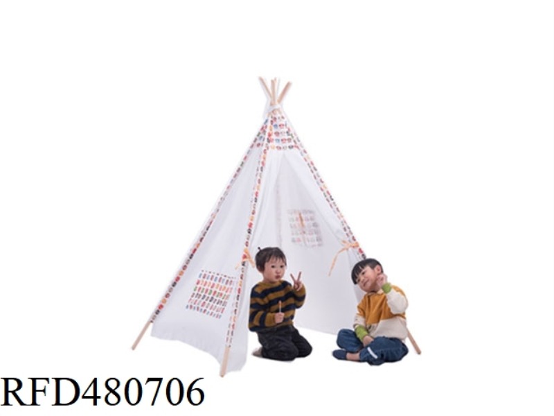 3D GEOMETRIC INDIAN TENT