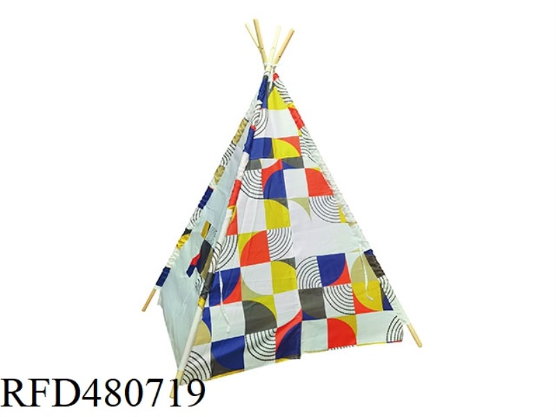 3D GEOMETRIC INDIAN TENT