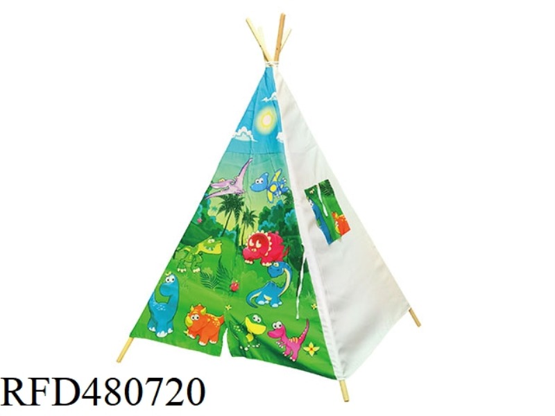 3D DINOSAUR INDIAN TENT