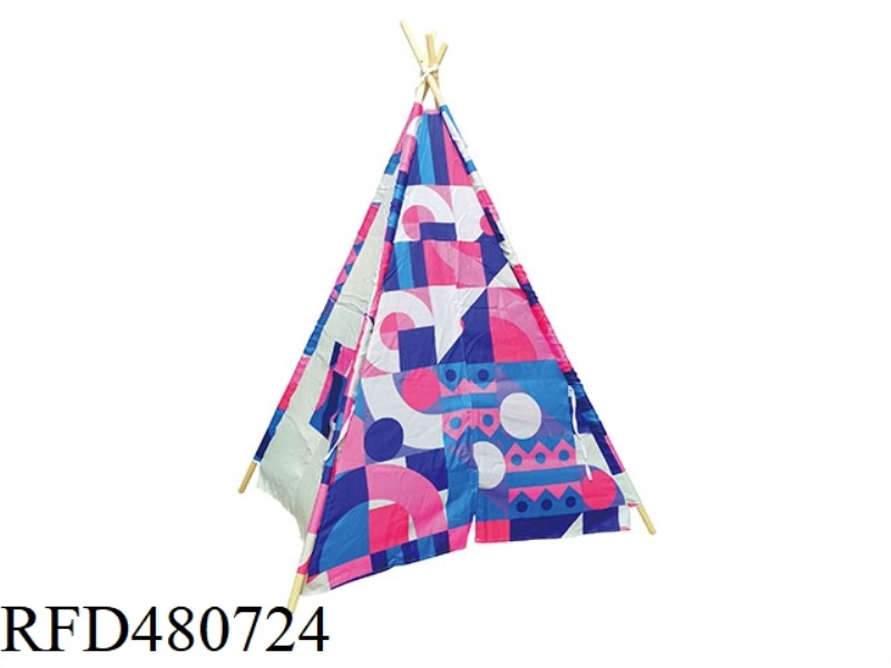 3D GEOMETRIC INDIAN TENT