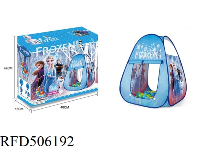 ICE PRINCESS TENT +100 OCEAN BALLS