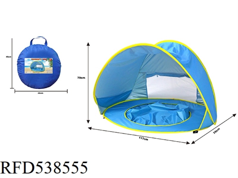 SUN PROTECTION SPLASHING BEACH TENT