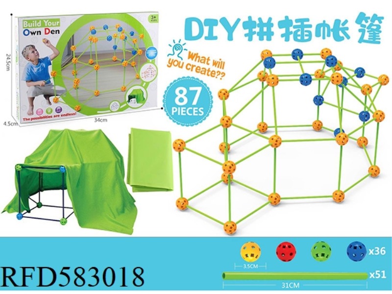 DIY87PCS INTERLACE TENT TAPE