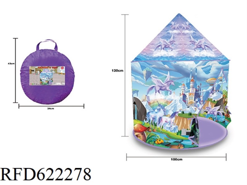 UNICORN PONY CASTLE YURT TENT