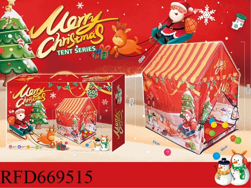 CHRISTMAS HOUSE-SHAPED TENT