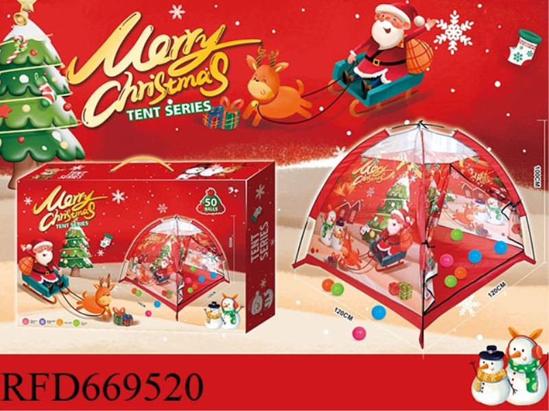 CHRISTMAS BEACH-SHAPED TENT