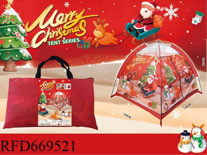 CHRISTMAS BEACH-SHAPED TENT