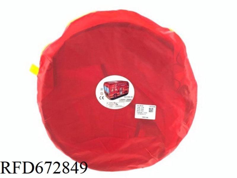CHILDREN'S TENT FIRE TRUCK