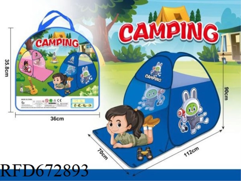 SPACE RABBIT TRIANGLE TENT
