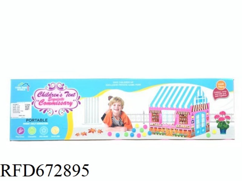 BOY'S HOUSE SHAPED TENT