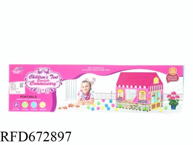 GIRL'S HOUSE SHAPED TENT
