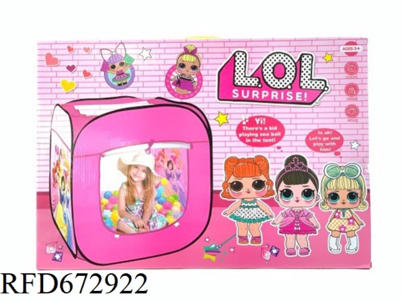 CHILDREN'S LOL TENT (100 BALLS)