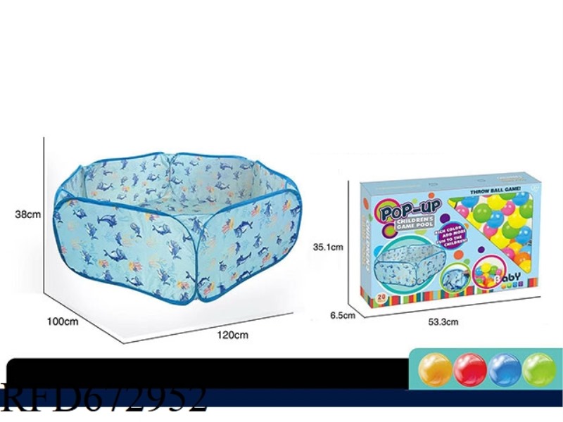 CHILDREN'S TENT BALL POOL