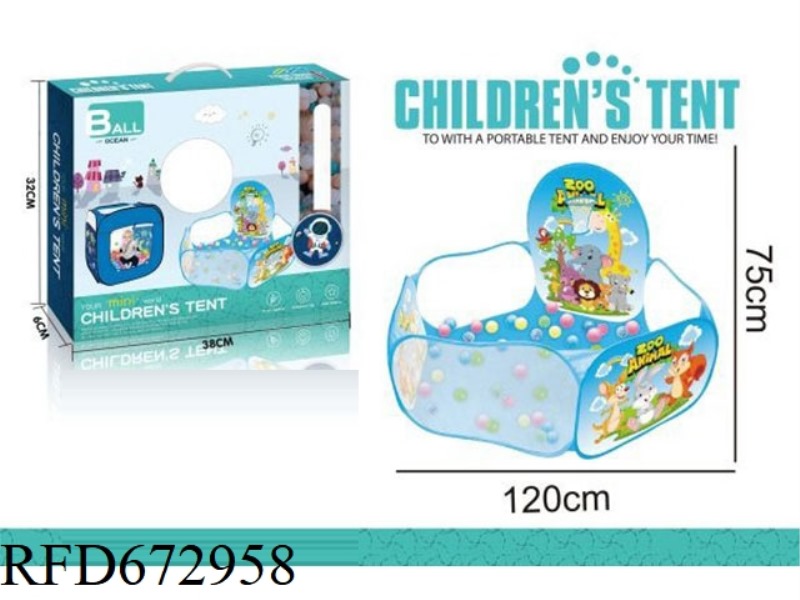 CHILDREN'S TENT ANIMALS