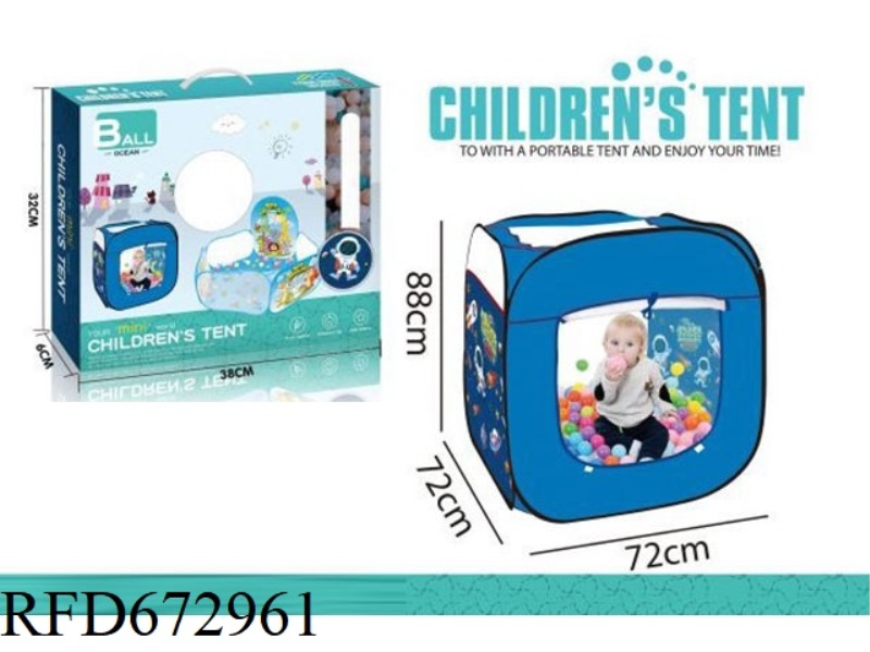 CHILDREN'S TENT SQUARE SPACE