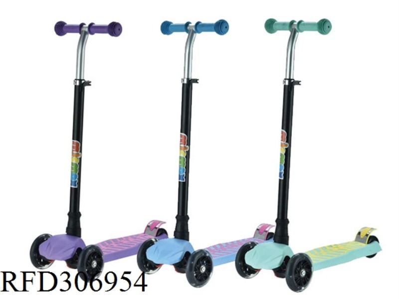 FOUR WHEEL SCOOTER WITH LIGHTS