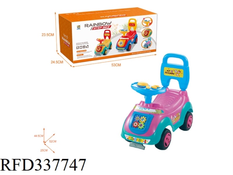 CARTOON STROLLER (MUSIC STEERING WHEEL)